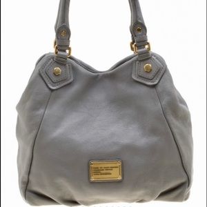 * Marc by Marc Jacobs grey Francesca leather handbag *